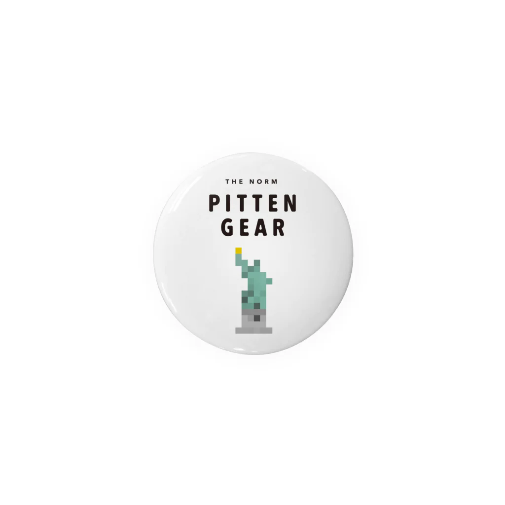 PITTEN PRODUCTSのPITTEN TRAVEL PX WORLD #5 缶バッジ