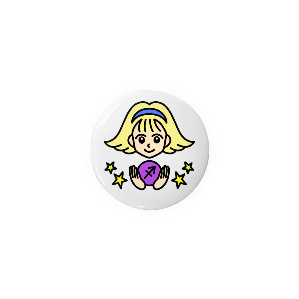 Yukarinaの星座ショップのいて座♐ Tin Badge