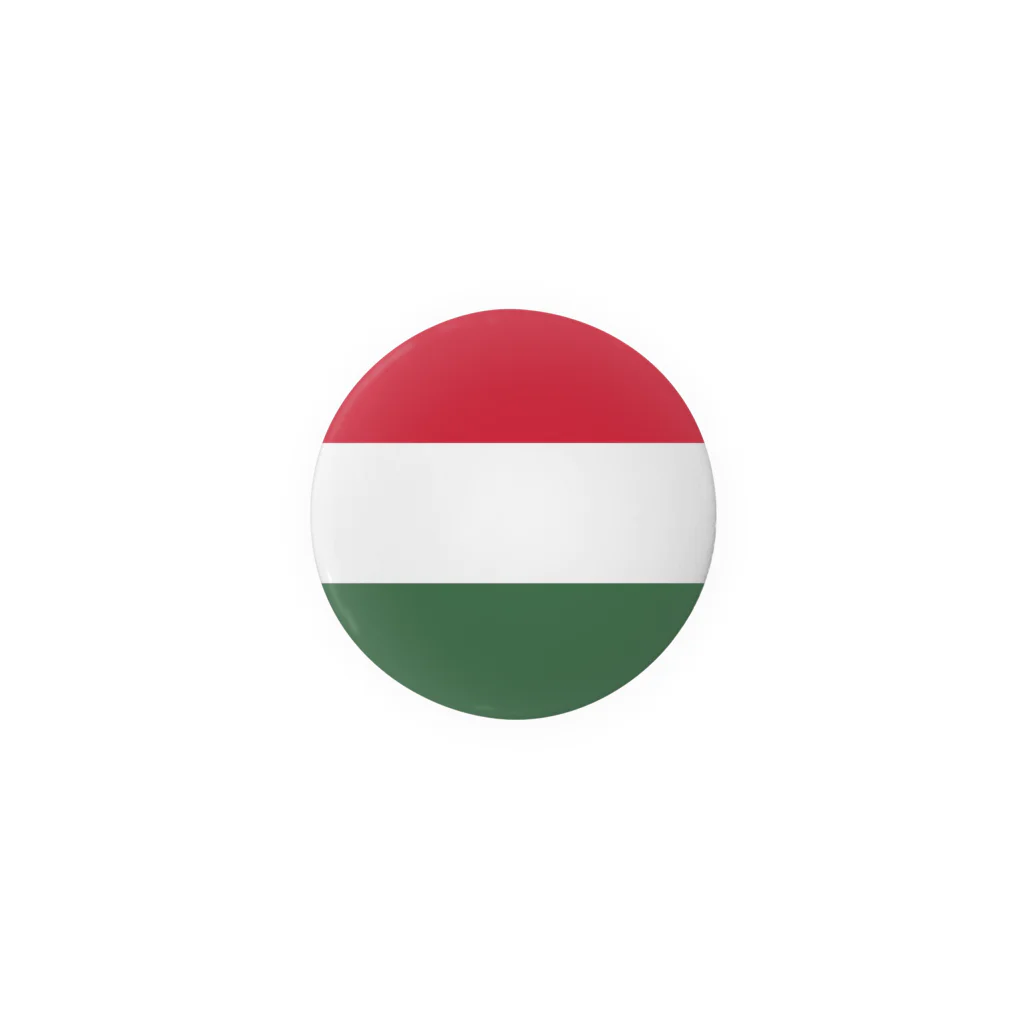 お絵かき屋さんのハンガリーの国旗 缶バッジ