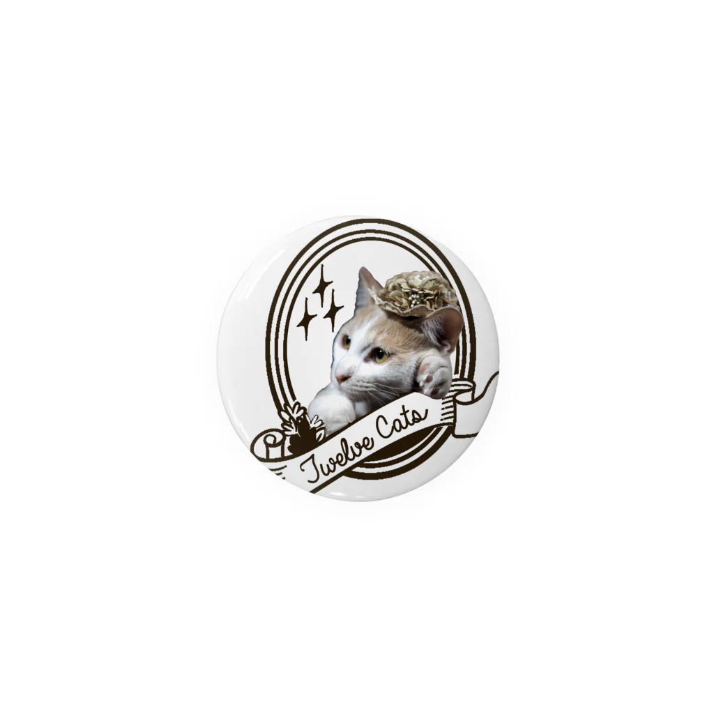 Twelve Catsの貴婦人 Tin Badge