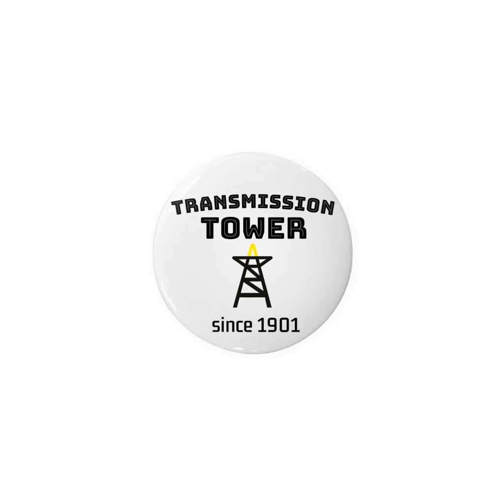 ダムダムのTRANSMISSION TOWER📣 Tin Badge