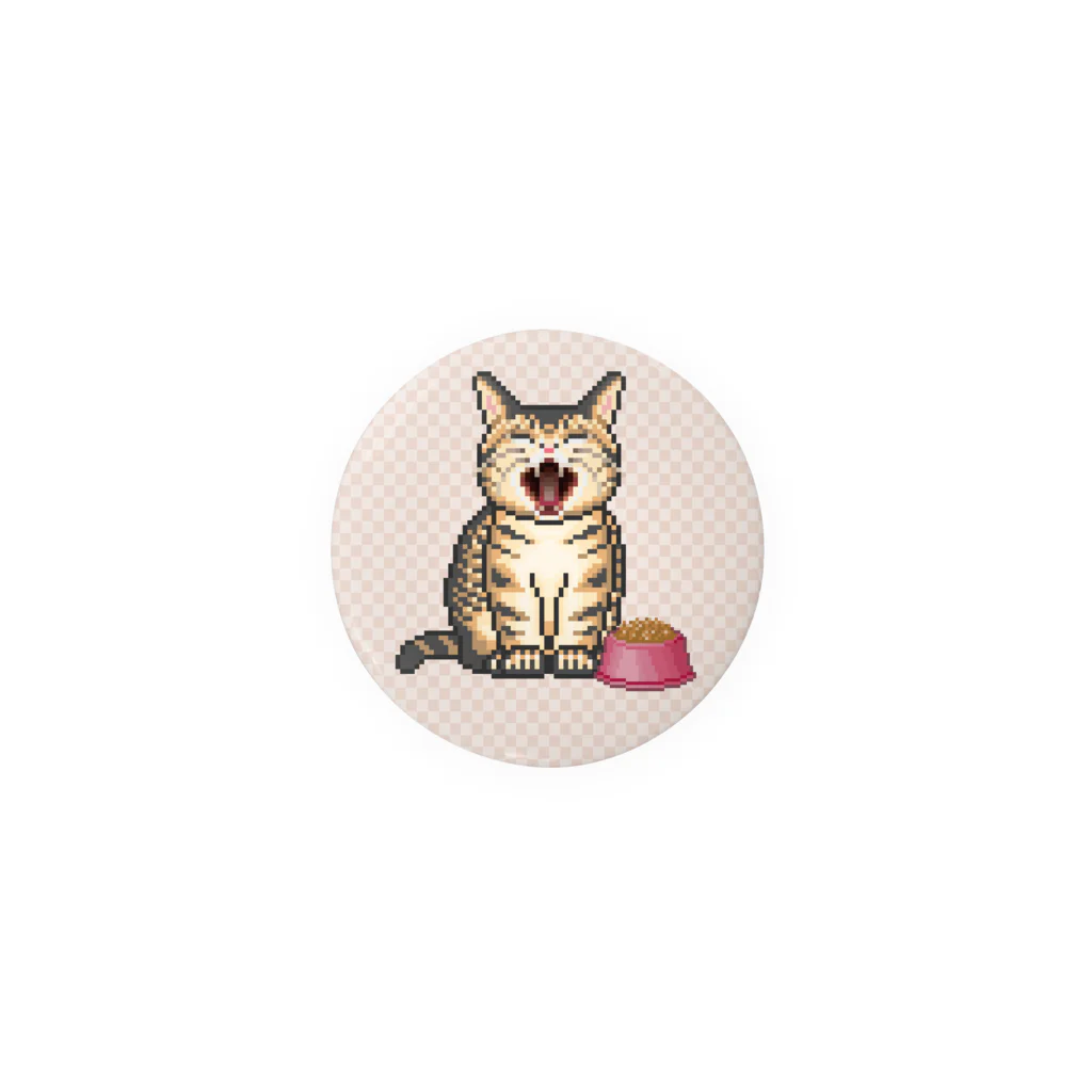 猫と釣り人のNEKO1_5_CB Tin Badge