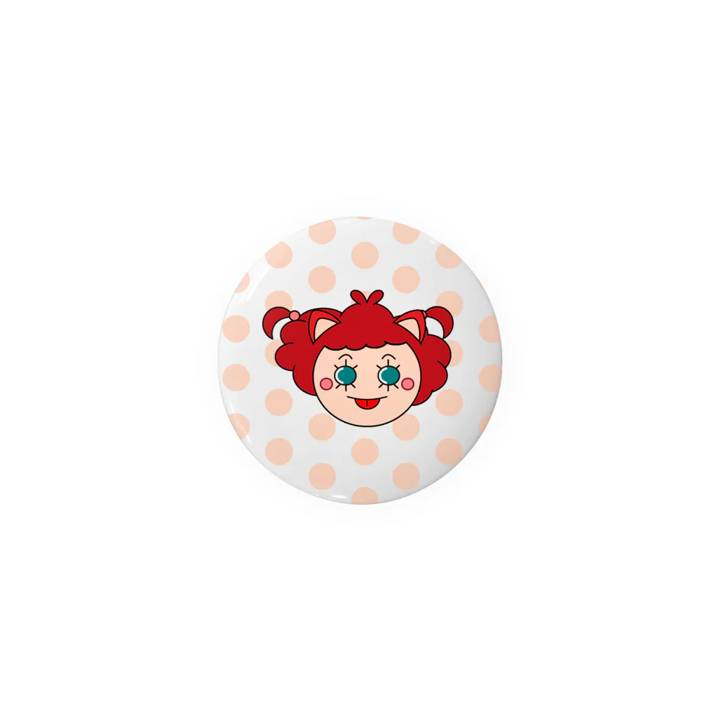 rocoのDOLLY DOLLY 7 おミミついちゃった Tin Badge