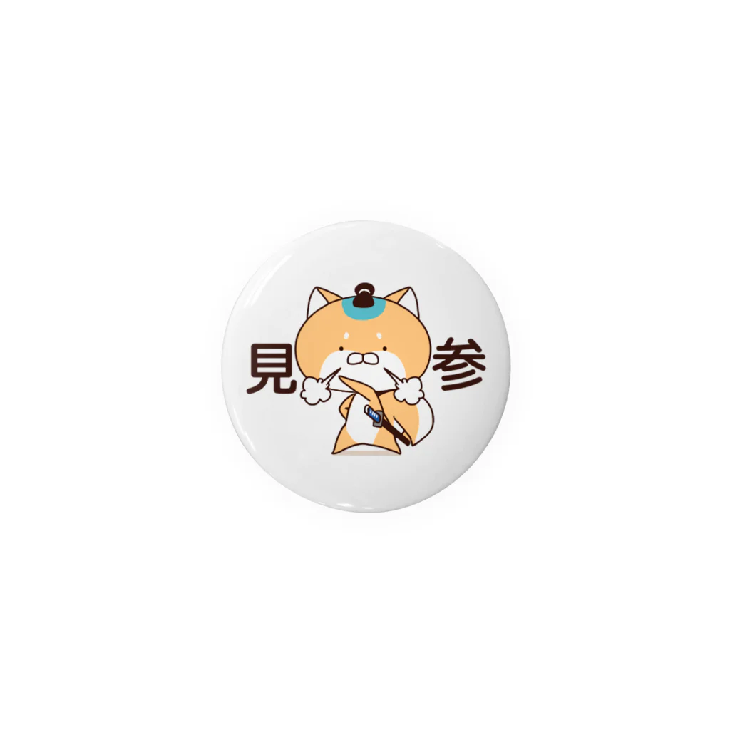 わんこ侍のわんこ侍 Tin Badge