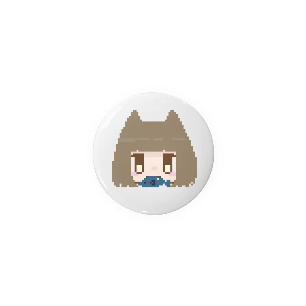 和。のねこっぽい子 Tin Badge