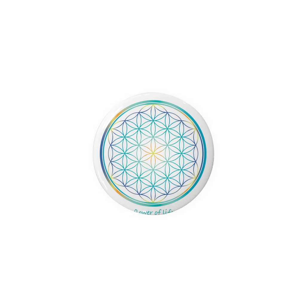 Botan Riceのflower of life mix A Tin Badge