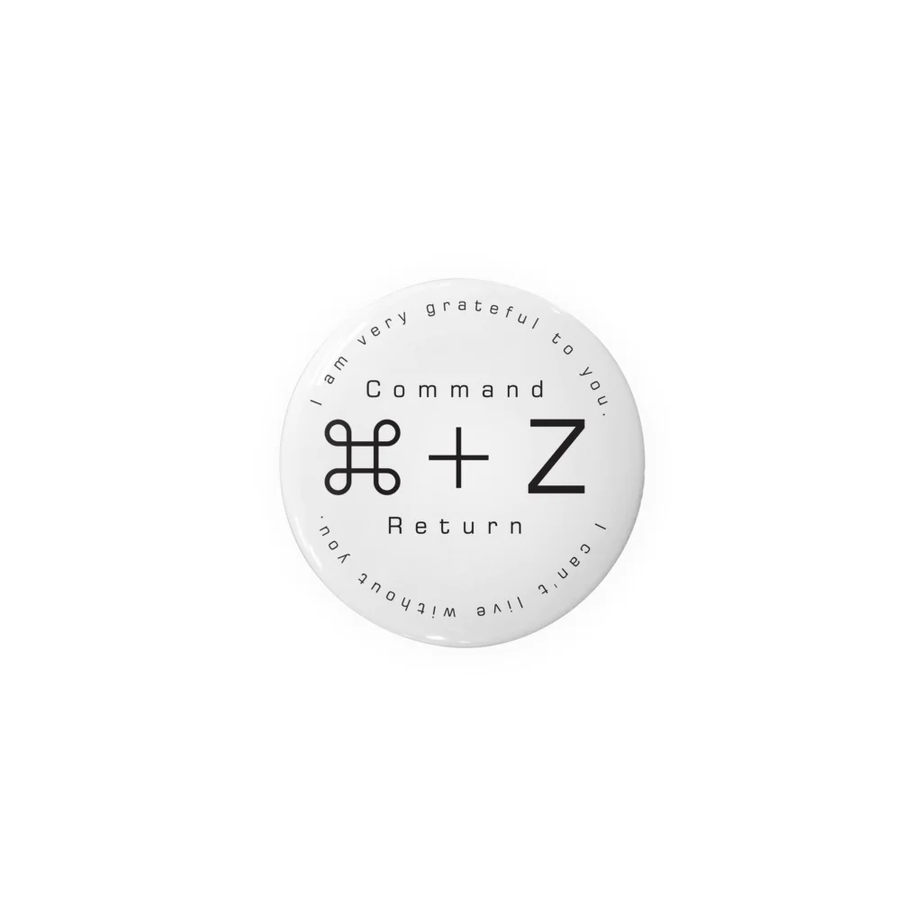 ミラクルユチャンヌの⌘Z Tin Badge