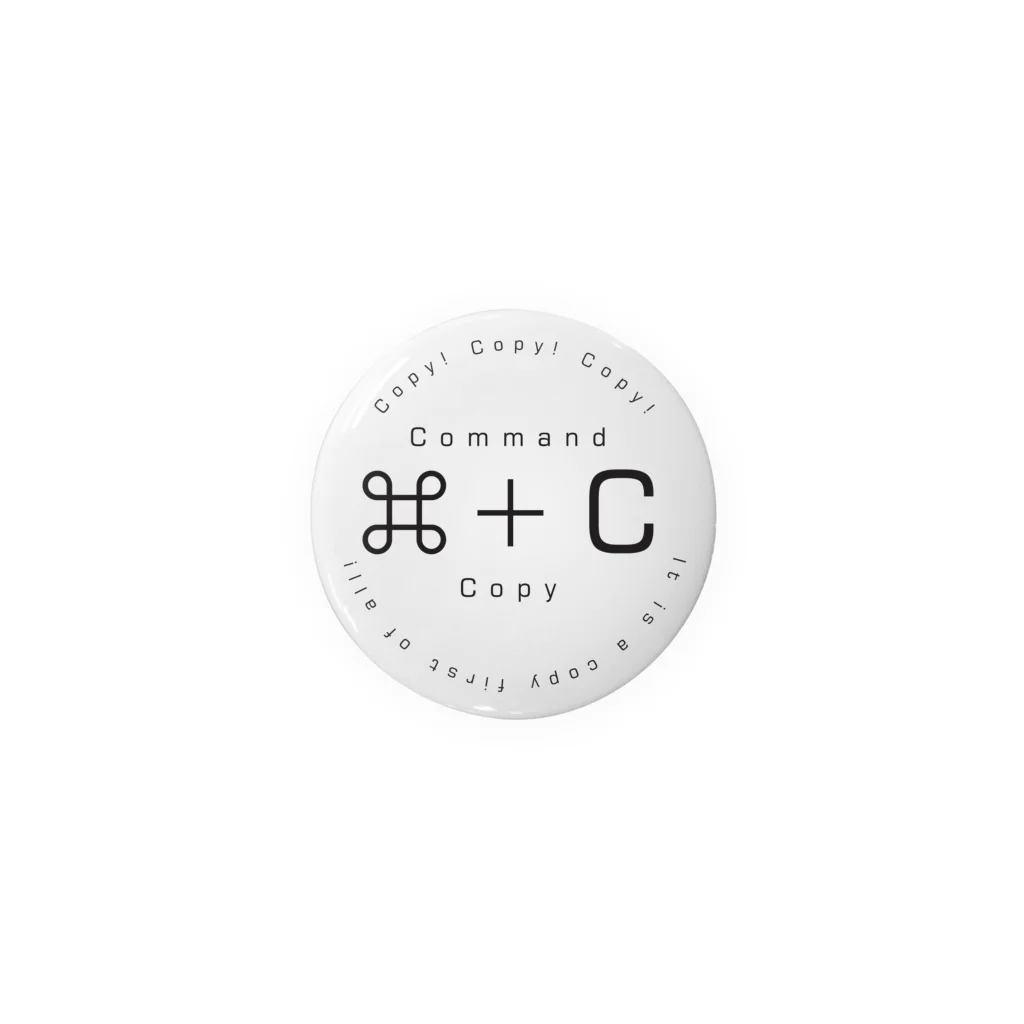 ミラクルユチャンヌの⌘C Tin Badge