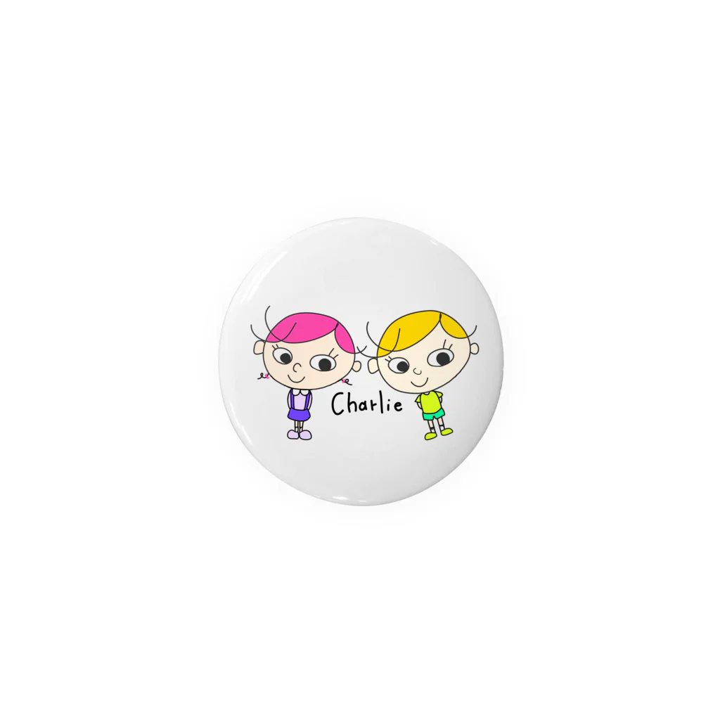 charlolのtwins  〜charlie〜 Tin Badge