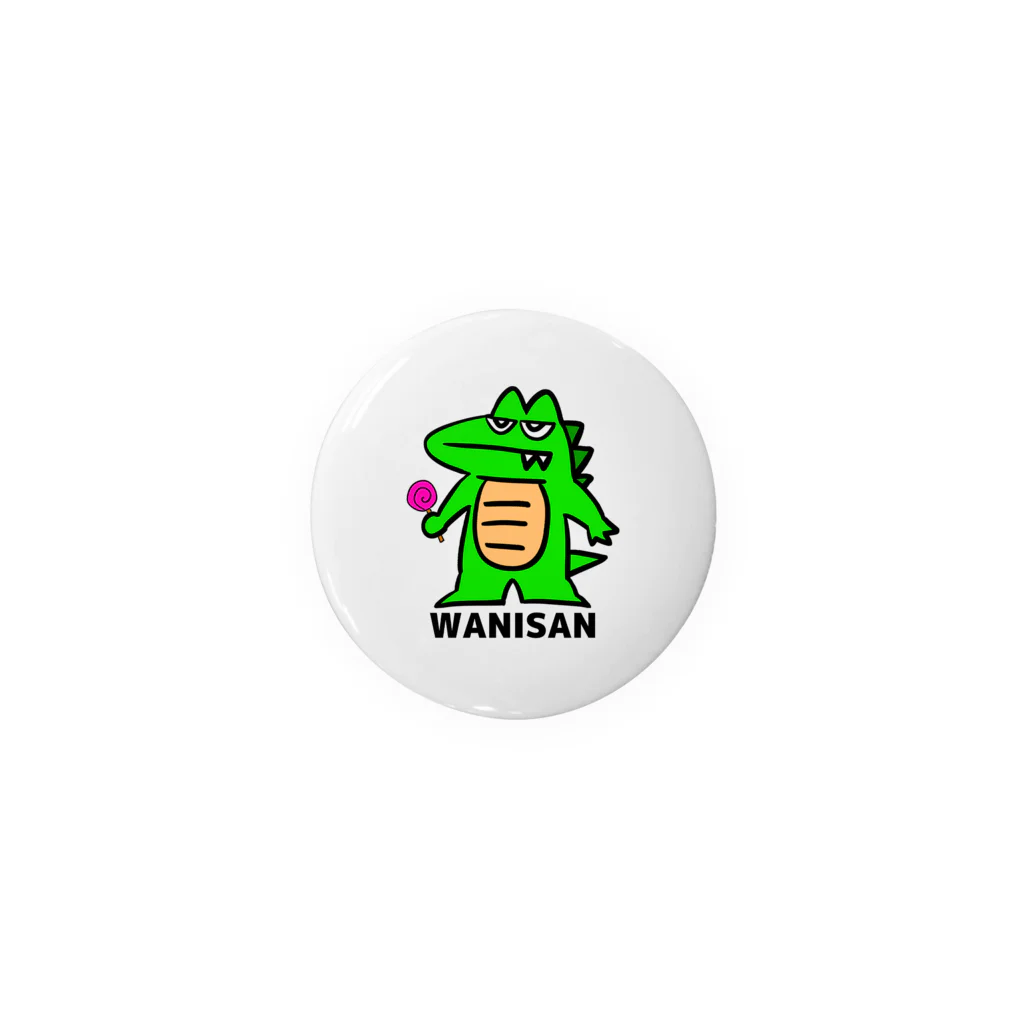 YASU🐊のWANISAN 缶バッジ