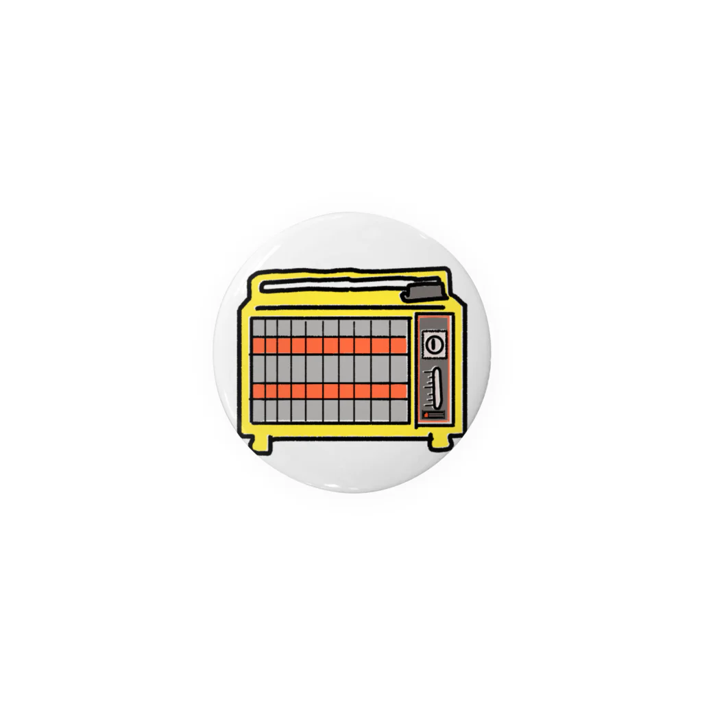 蛇口〆太のお店のレトロ家電 缶バッジ