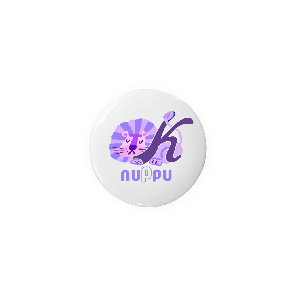 nuppuのライオンking P Tin Badge