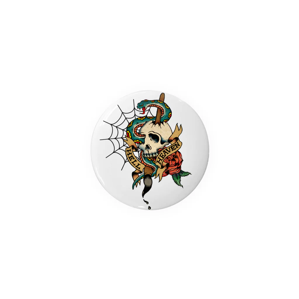 MackToons A.K.A カキ天のDrawing Hell Tin Badge