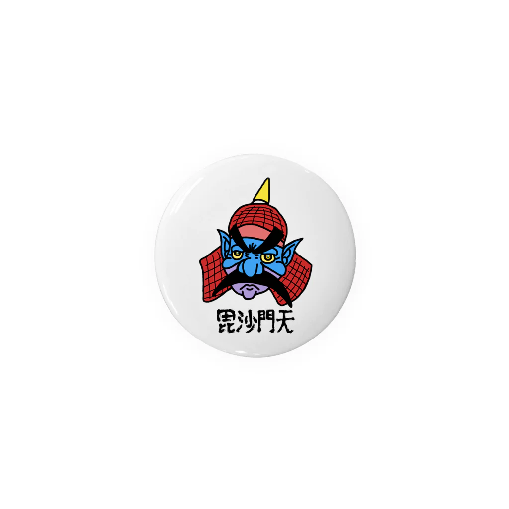 Hi-Bo©️の毘沙門天 Tin Badge