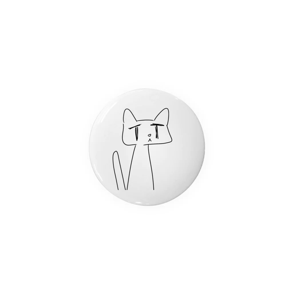 食ップのねこ Tin Badge