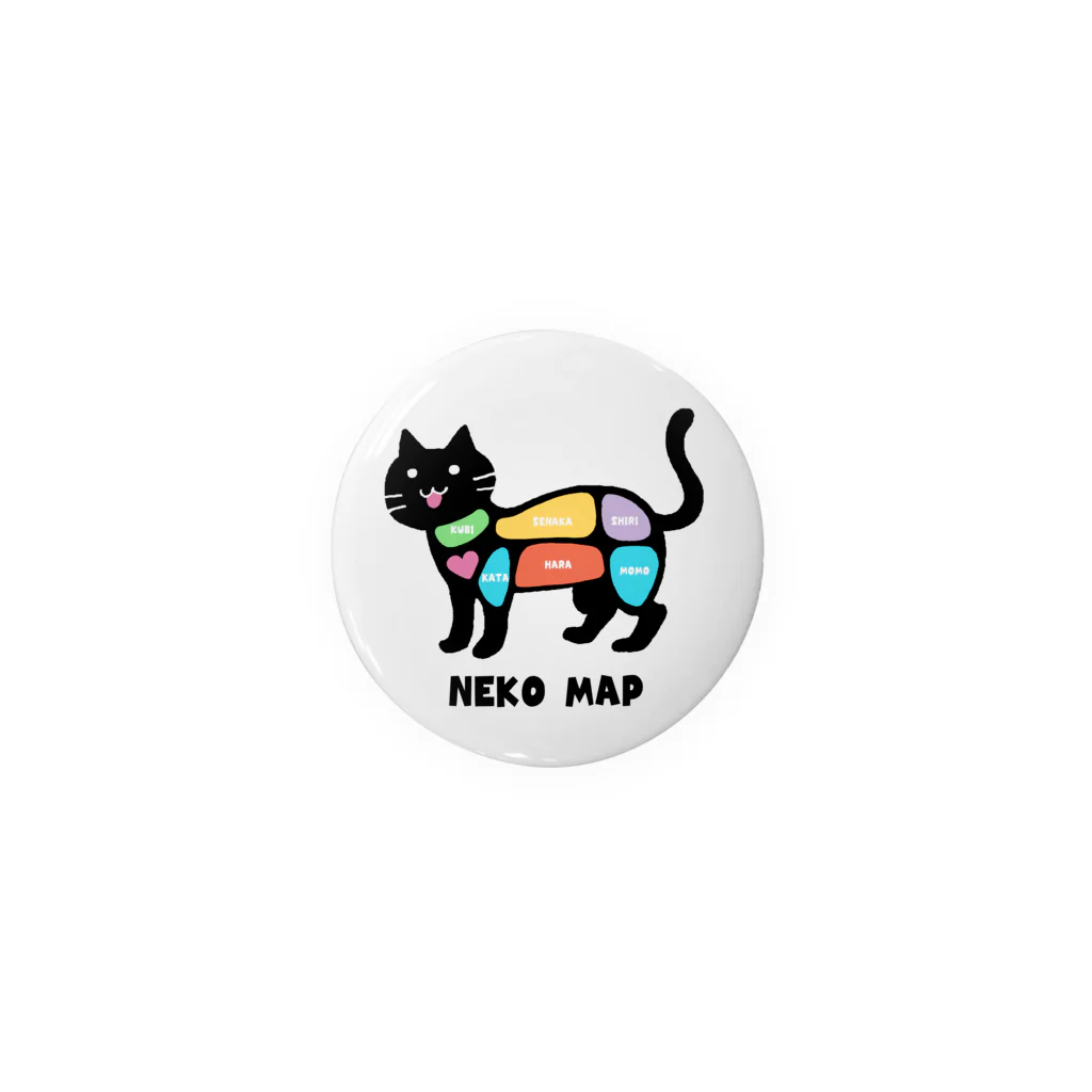 にざかなやのねこマップ Tin Badge