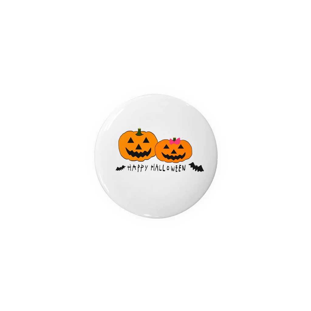 ぽまりにゃ庵のハロウィンかぼちゃンズ Tin Badge