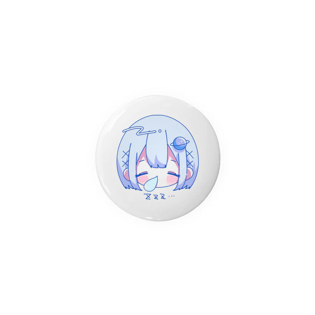 横田えぐのおねむなかなむちゃん Tin Badge