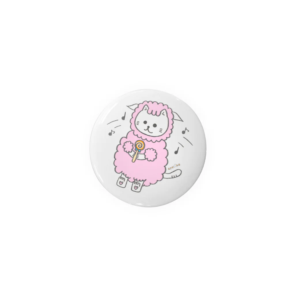 apociaoの猫のキャンディ Tin Badge
