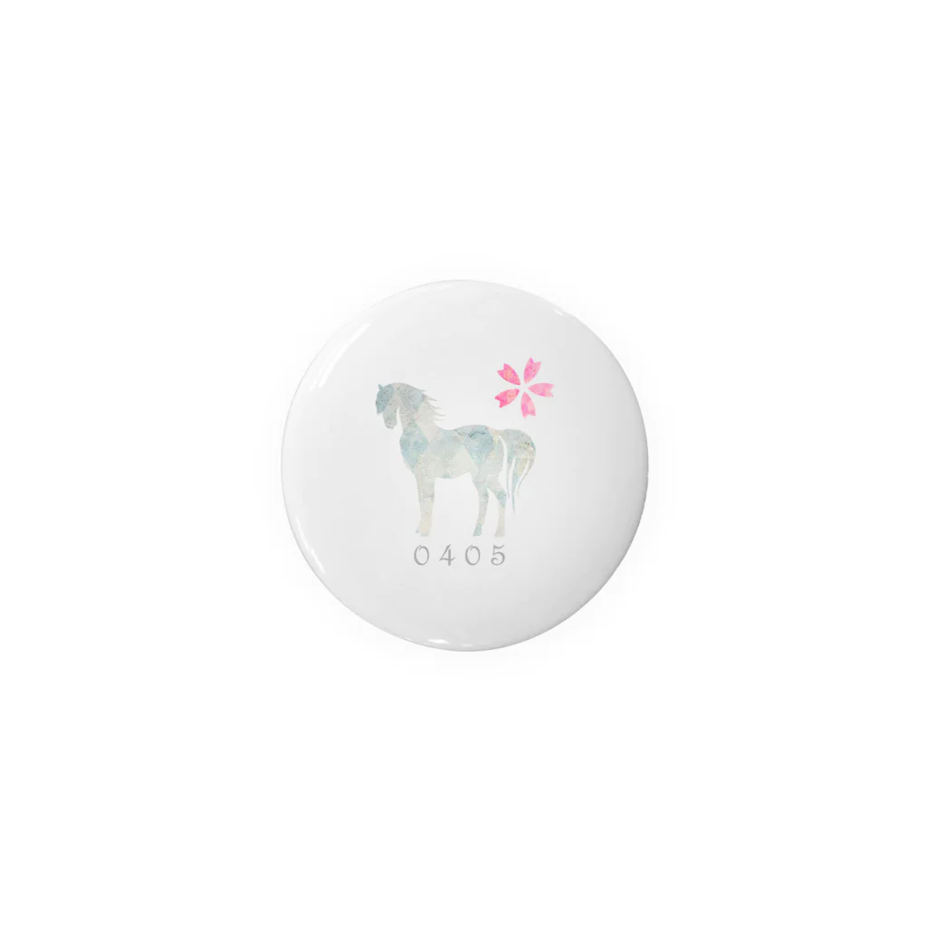 ClubHMのSpring Horse ミニ Tin Badge