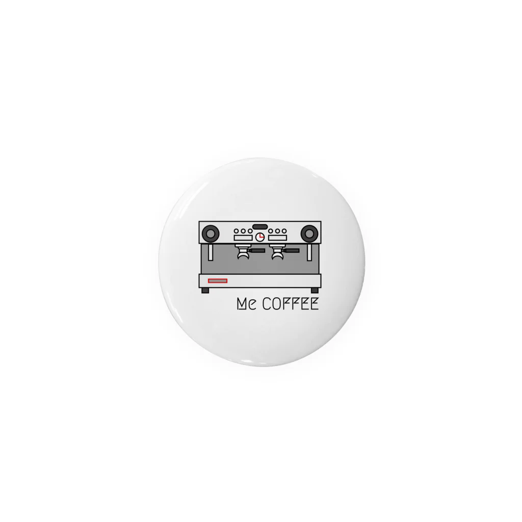 MeCOFFEEのエスプレッソマシン Tin Badge