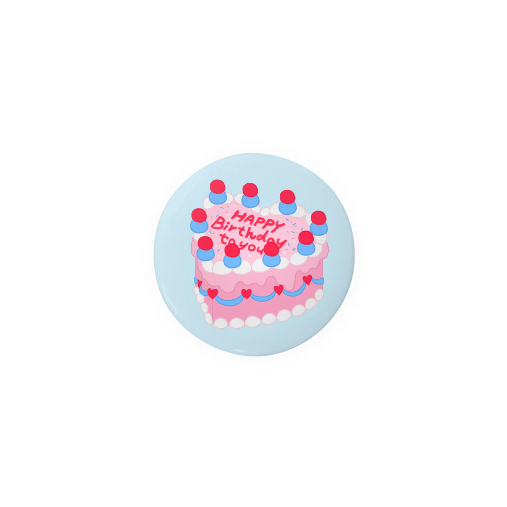 ととんSHOPのHappy Birthday♡ Tin Badge