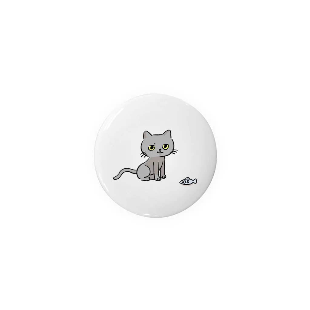 space cat storeのシャルトリューのシャノン  Tin Badge