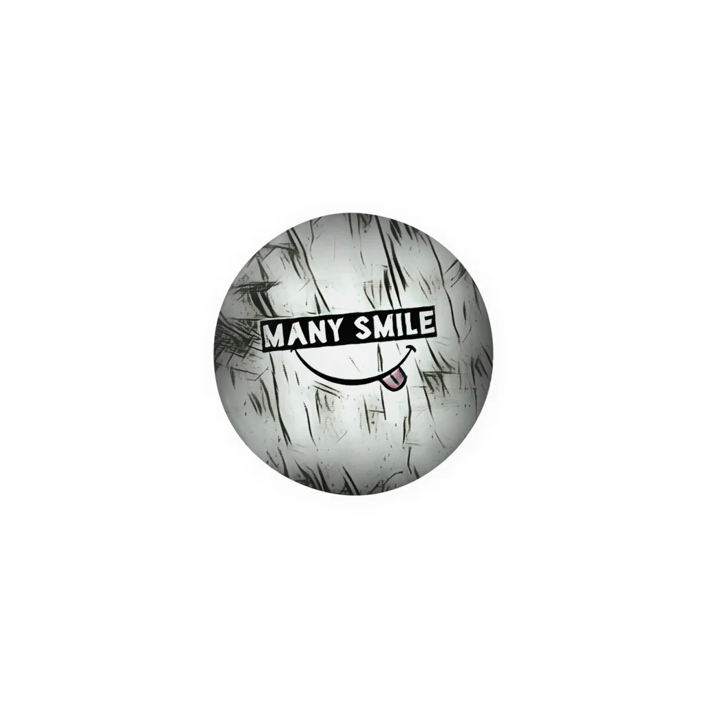 manySmile factoryの向井リメイク缶バッジ Tin Badge