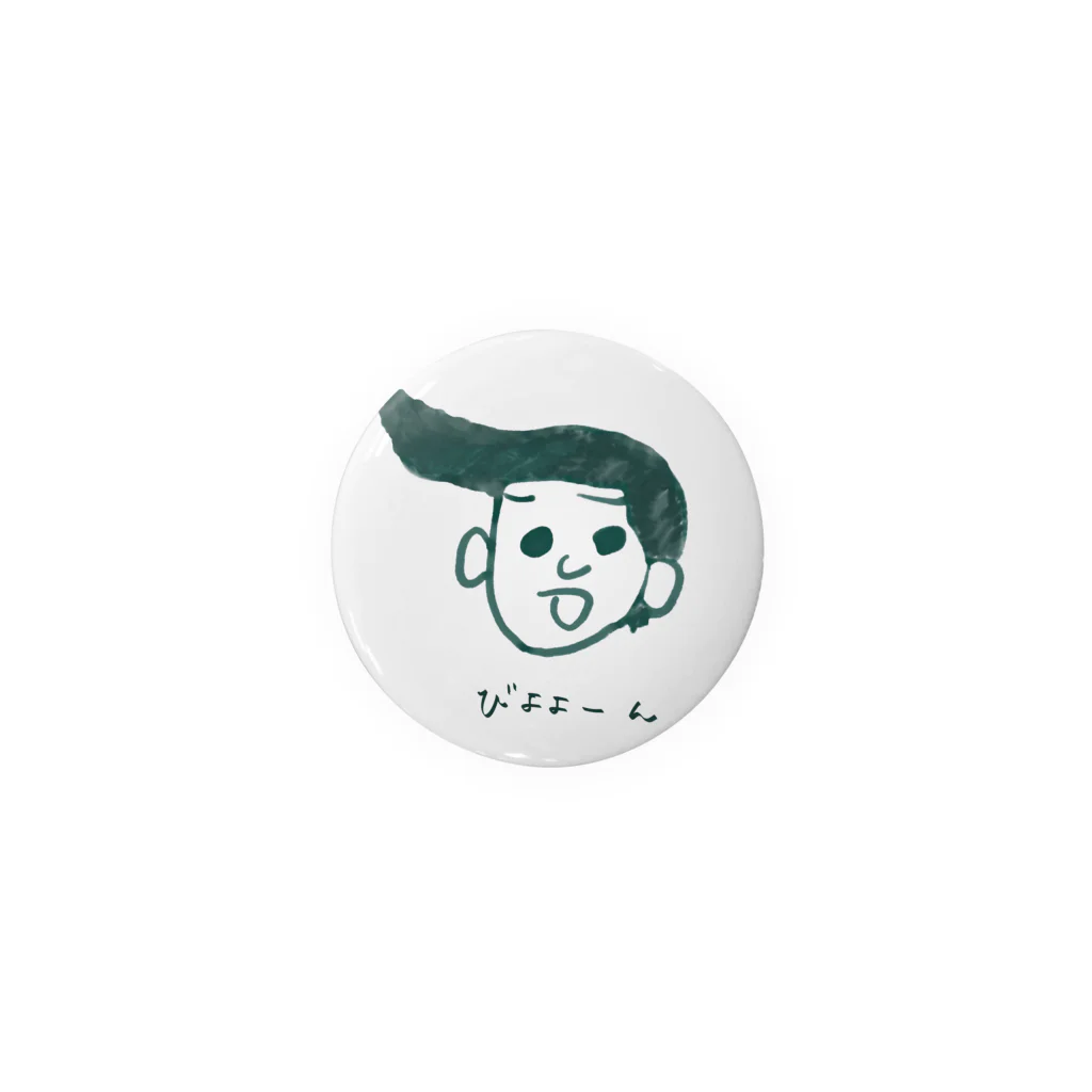 mochi wowのツッパリくん　びよよ〜ん Tin Badge