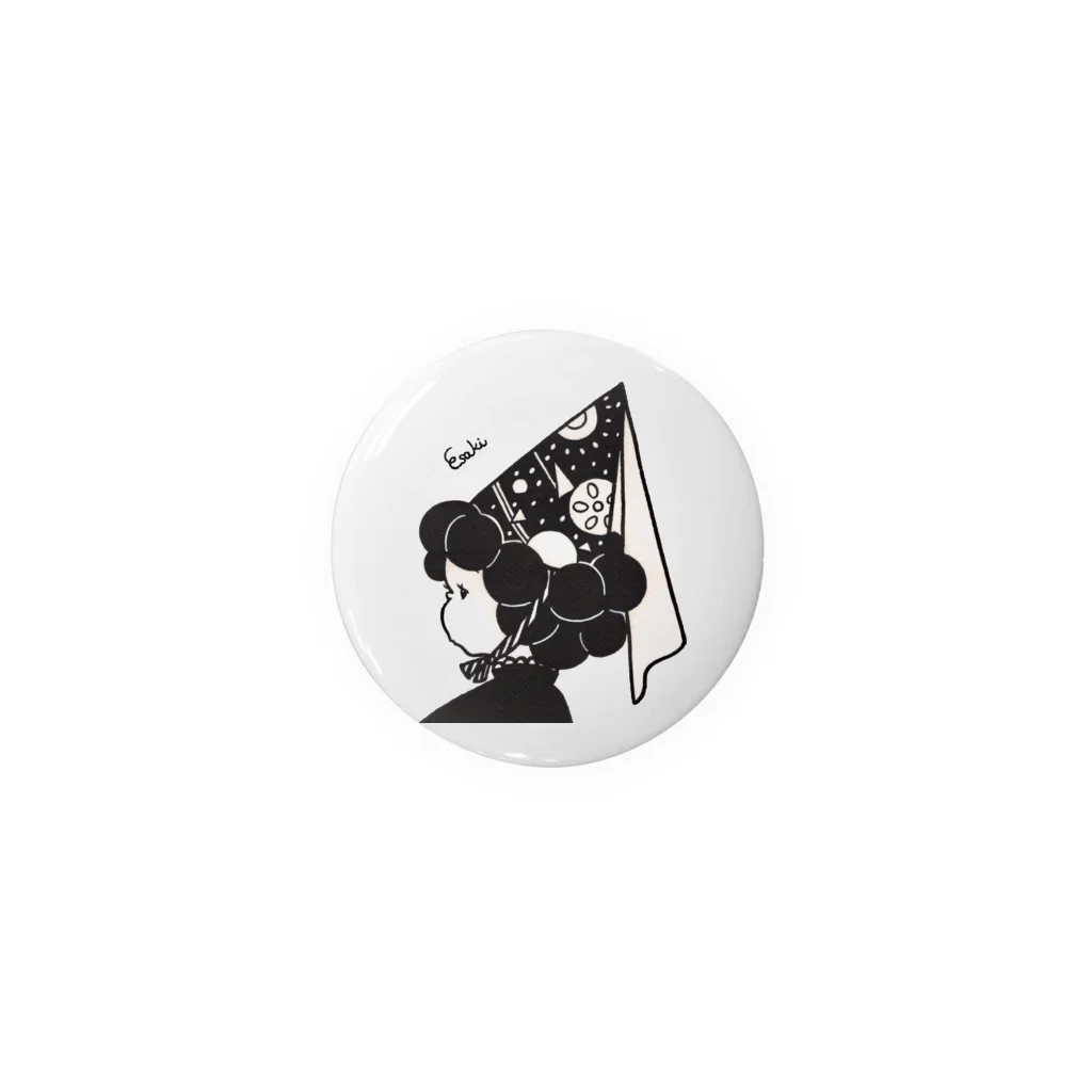 Esaki 絵本店の【レトロ好きさん必見】円錐の帽子 Tin Badge