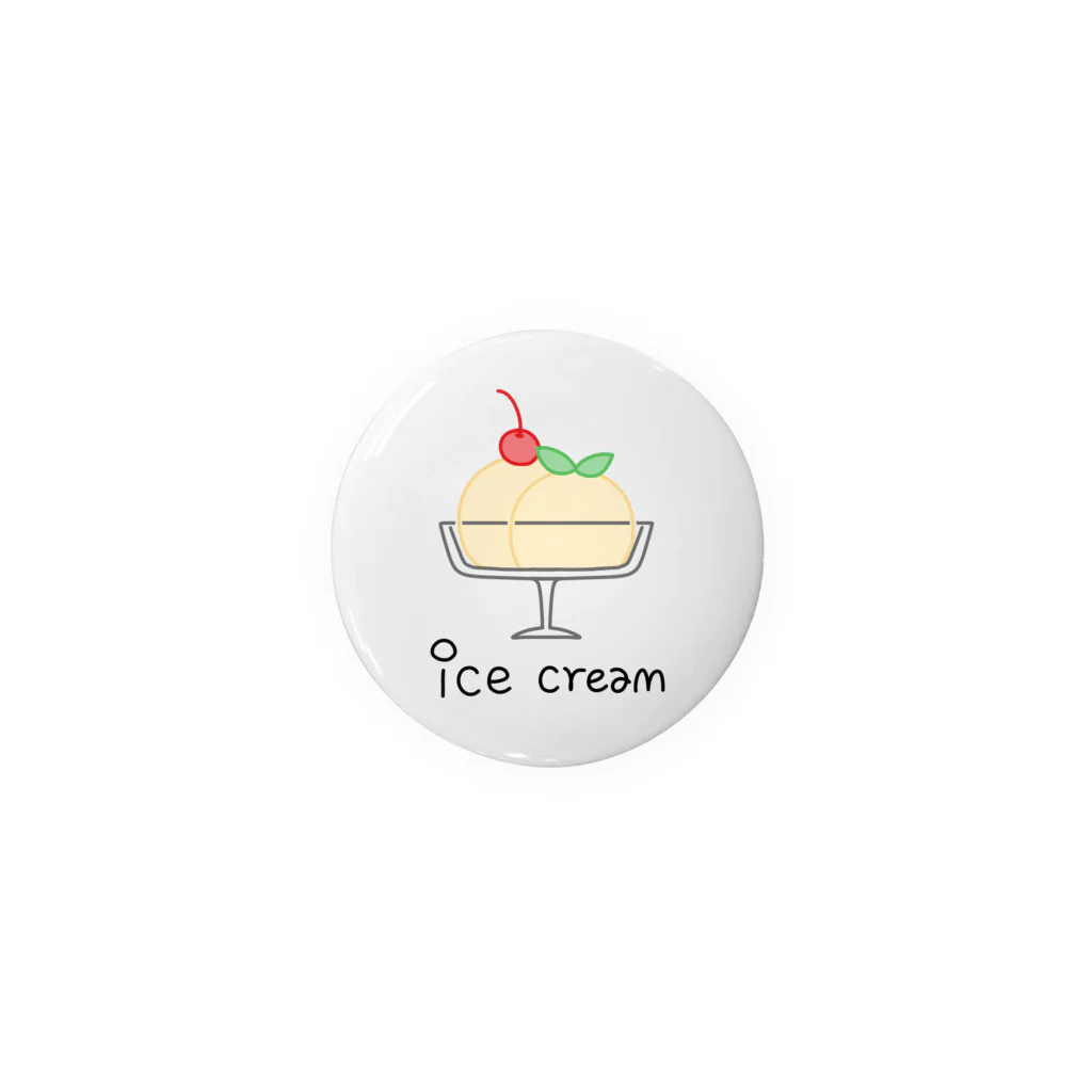 金木犀の隠れ家のice cream Tin Badge