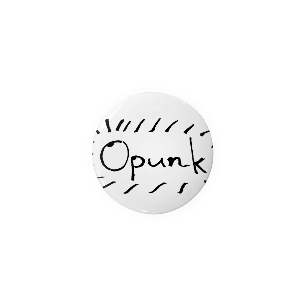 opunk-taのopunk komono Tin Badge