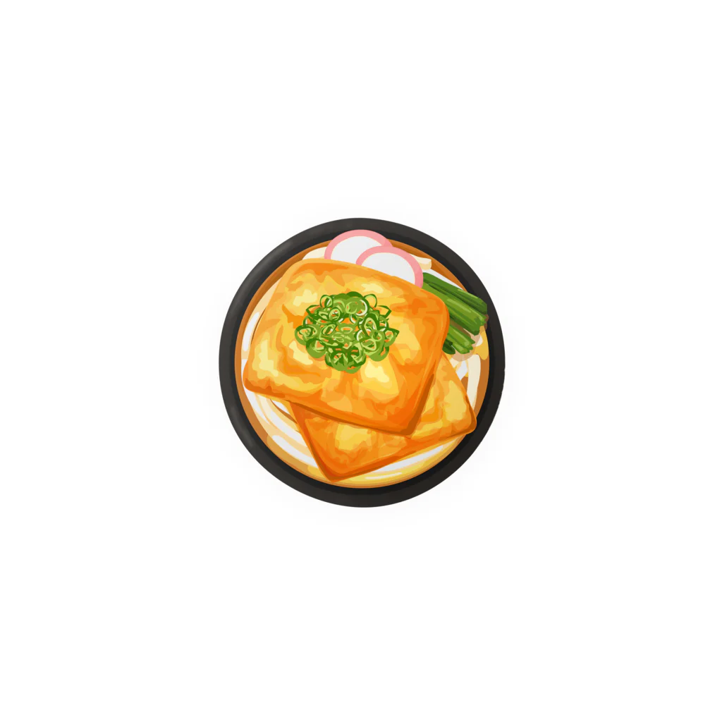 リズのきつねうどん Tin Badge