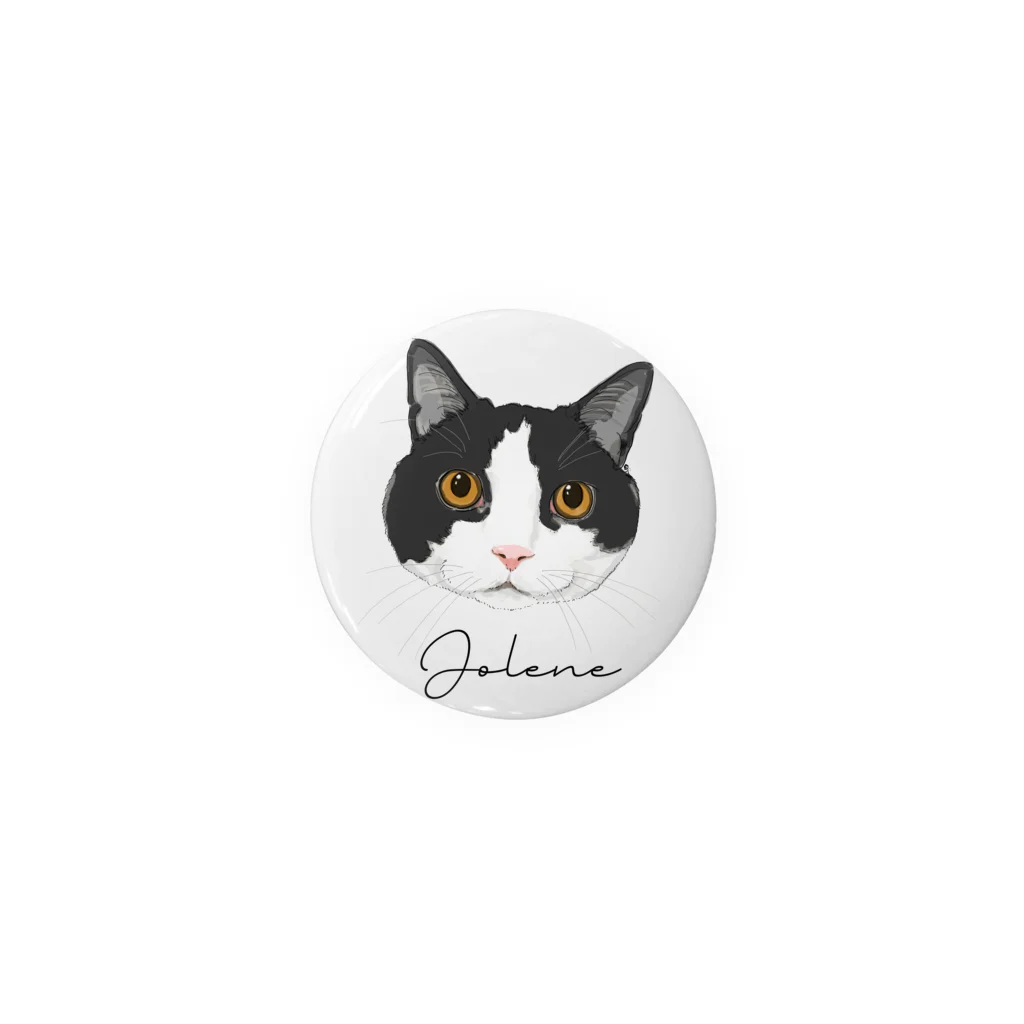 みきぞーん｜保護猫 ミッキー画伯と肉球とおともだちのjolene Tin Badge