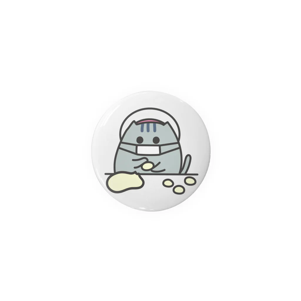 ねこのフェーさんのねこのフェーさん”まるまるこねこね” Tin Badge