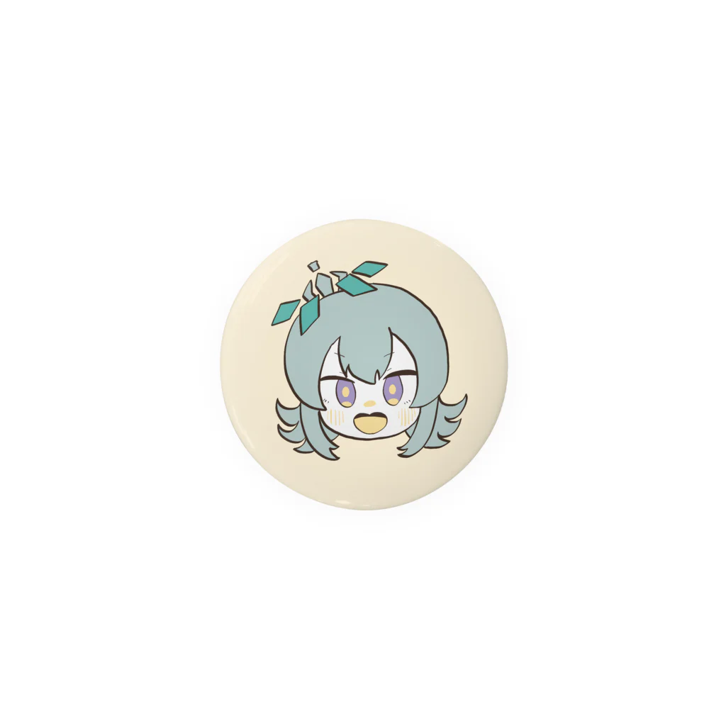 うゆゆユギ🫖🌏Vtuberのユギユギ　缶バッチ　にこ Tin Badge