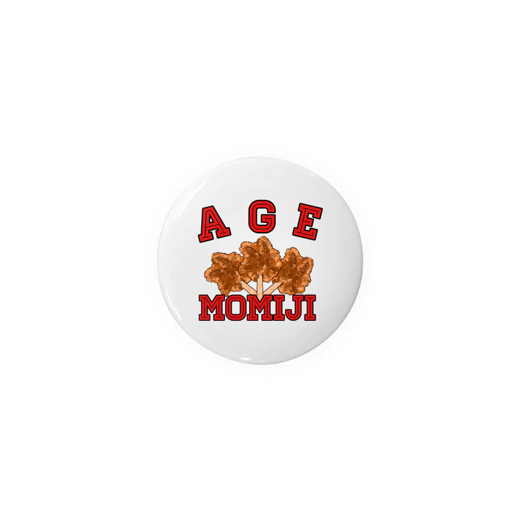 ヘンテコデザイン専門店　SYUNLABOのAGE MOMIJI Tin Badge