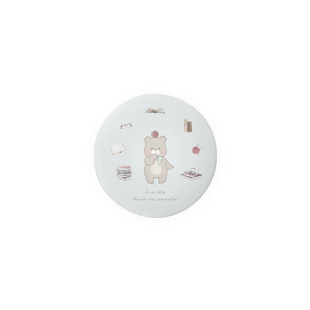 mimi et moi／ミミ エ モアのMoa's favorites Tin Badge