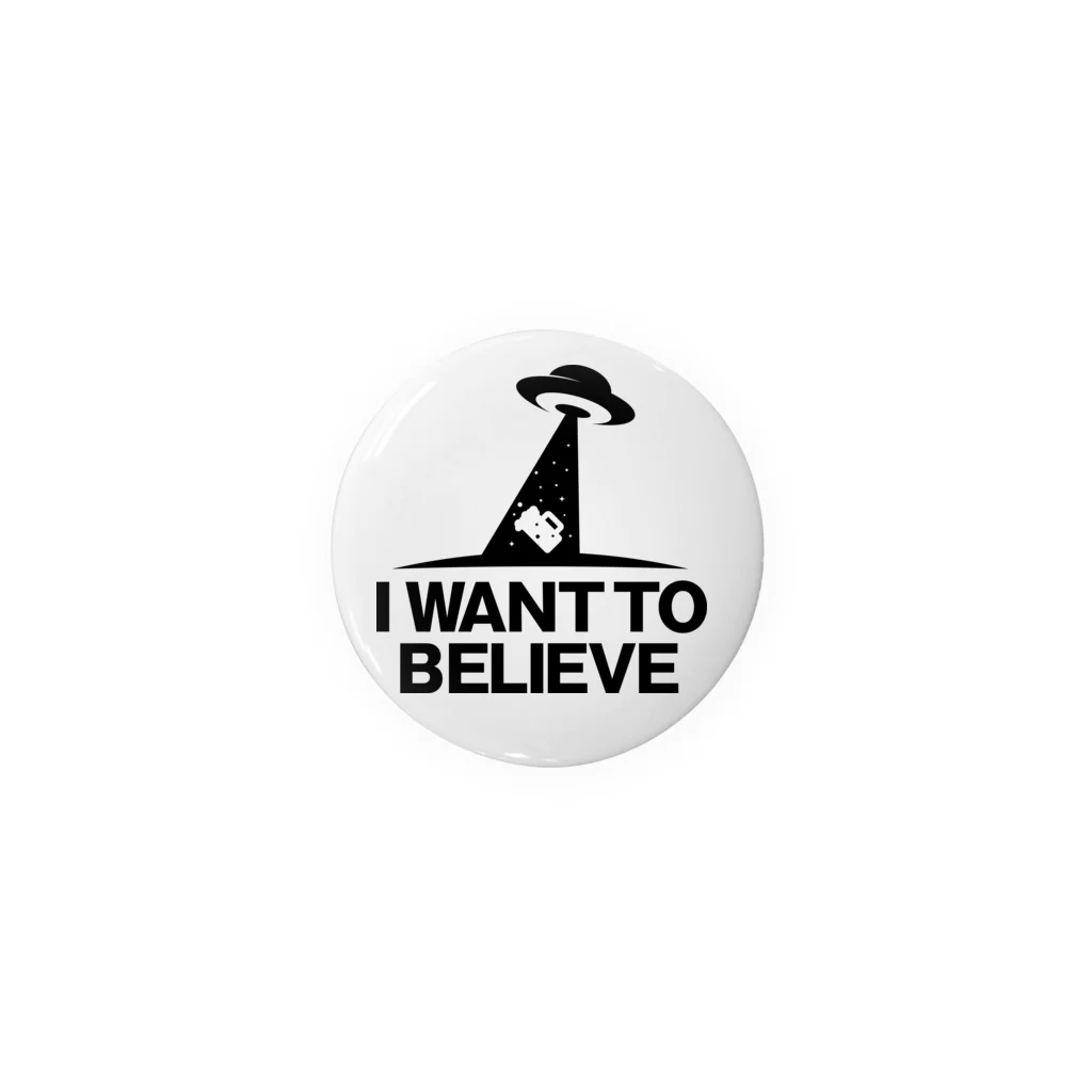 stereovisionのI WANT TO BELIEVE Tin Badge