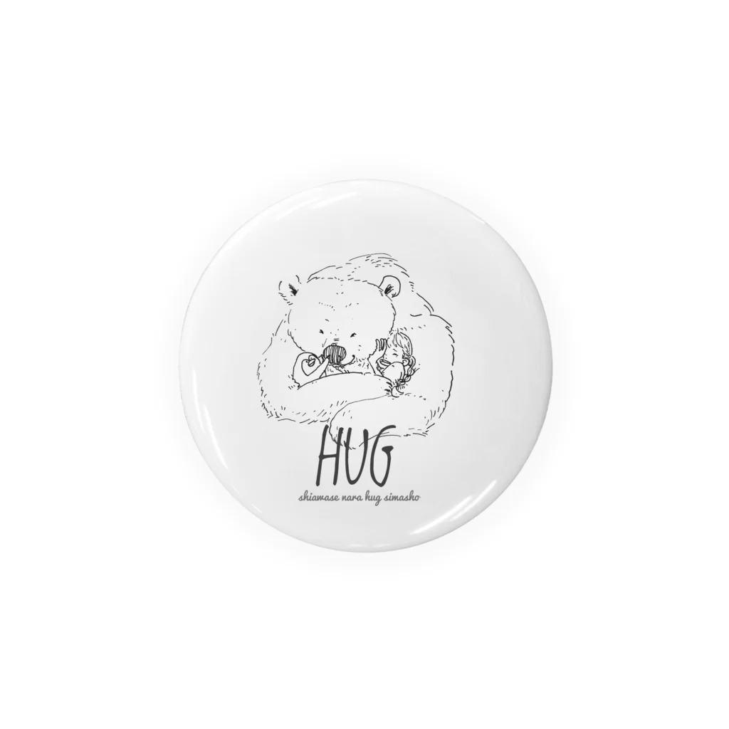 ゆかりのShiawase Nara Hug Shimasho Tin Badge