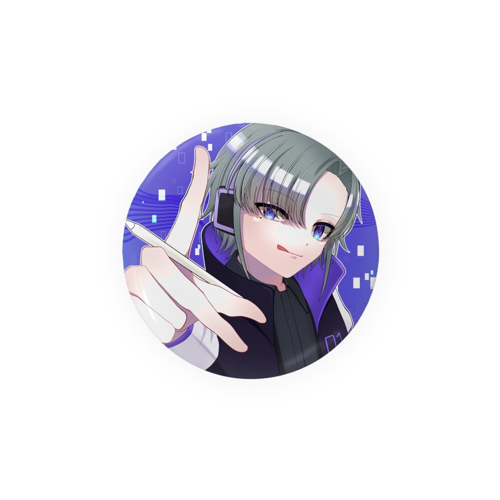 乃上ハル👾📱@Vtuber準備中の缶バッジ@乃上ハル Tin Badge