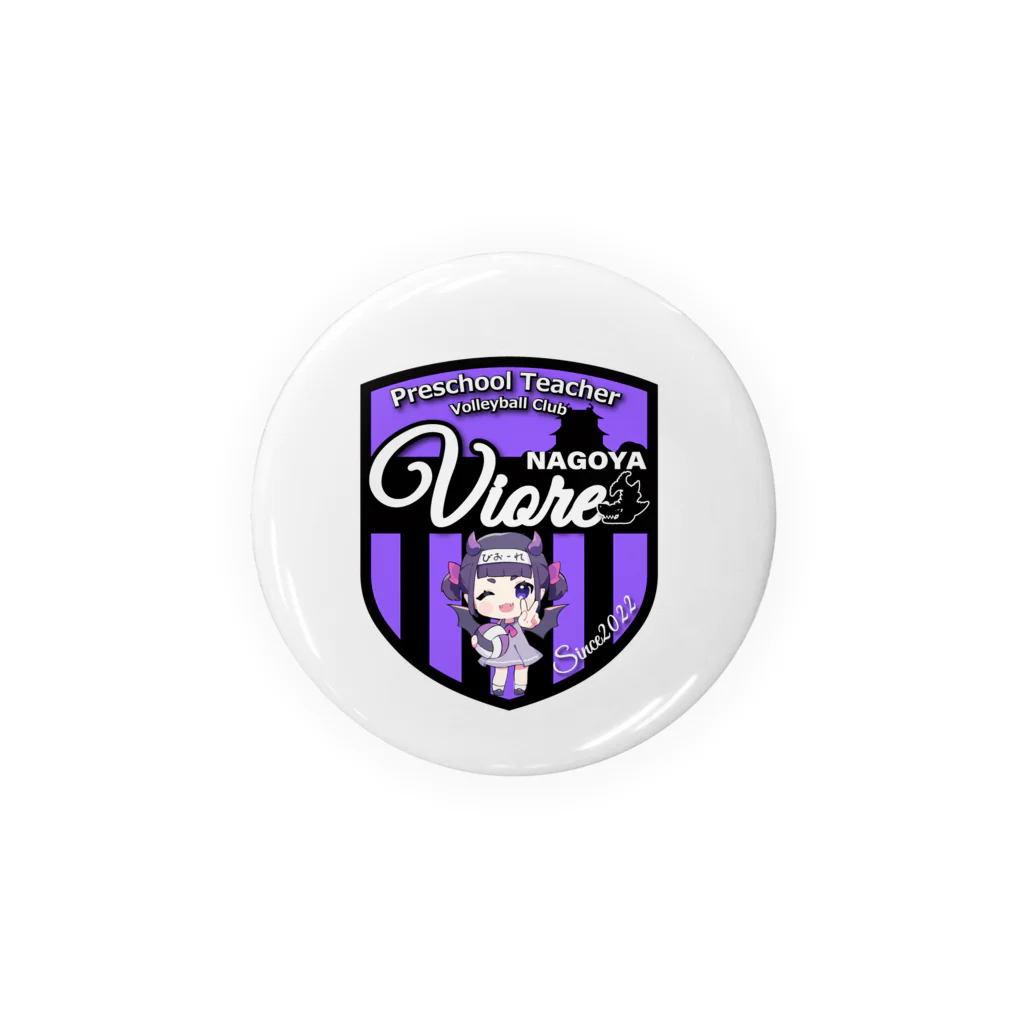 Viore NAGOYA OFFICIALのびおなちゃんエンブレム Tin Badge