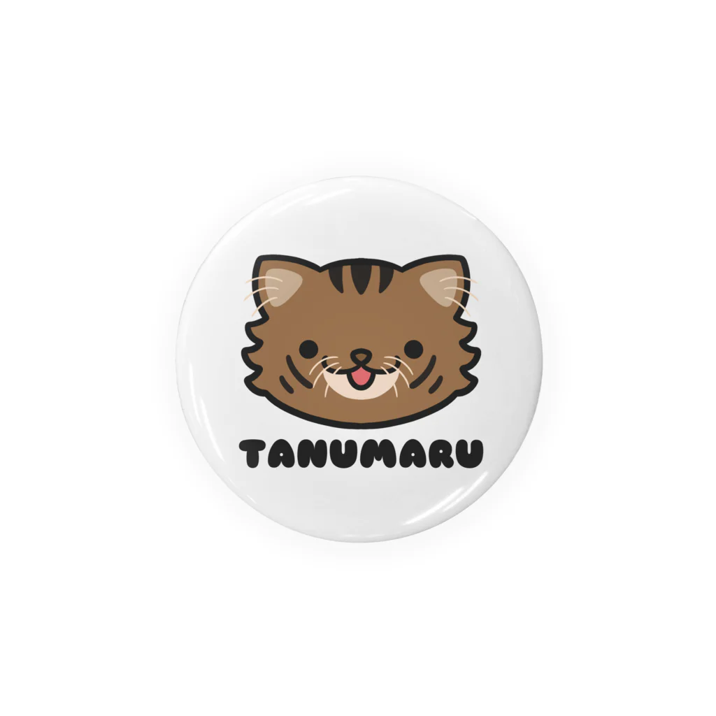 こちゃショップのTANUMARUグッズ Tin Badge