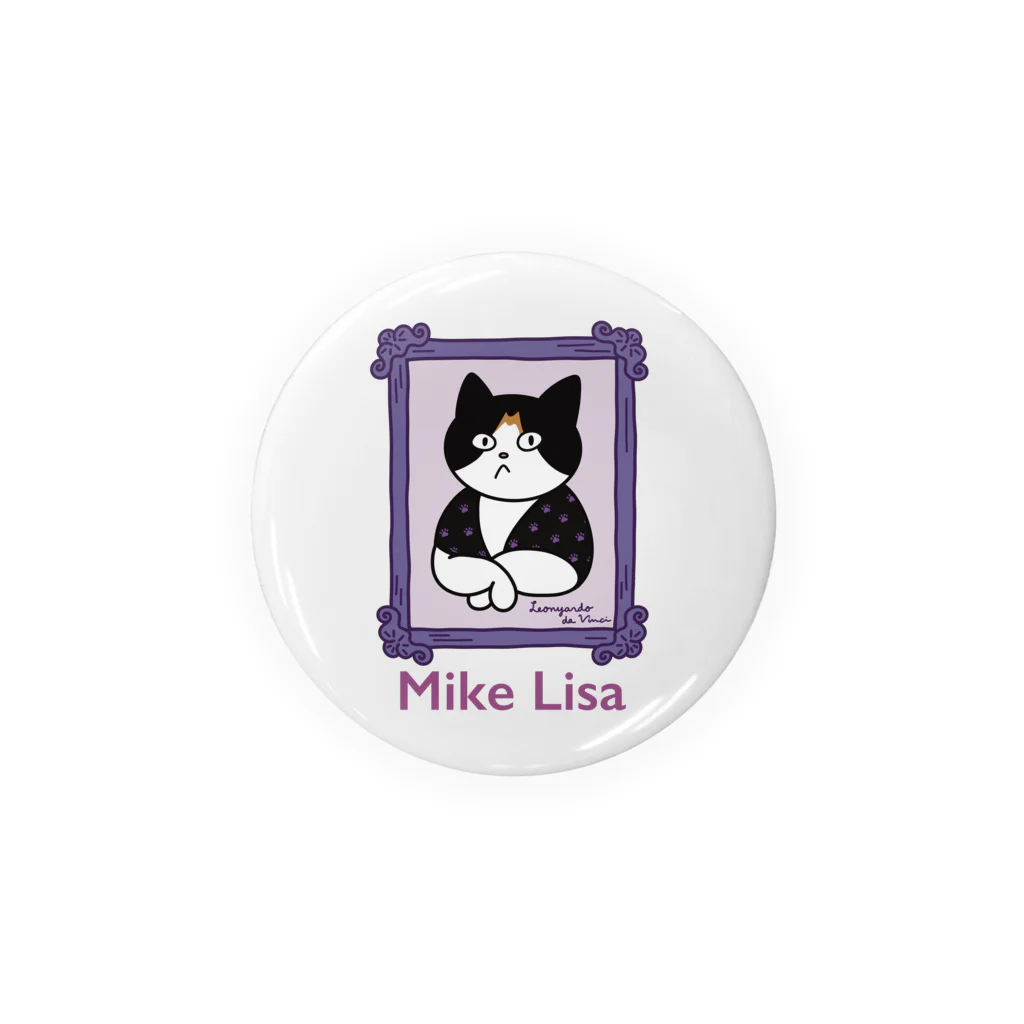 Metime Designs ☆ みぃたいむデザインのMike Lisa ☆彡みけリサ 〈カラー〉 缶バッジ