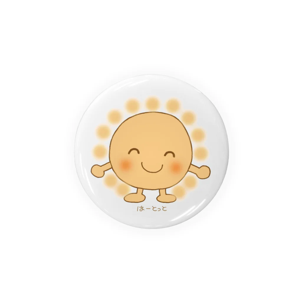 はーとっとの太陽のパルティ・ニコニコ Tin Badge