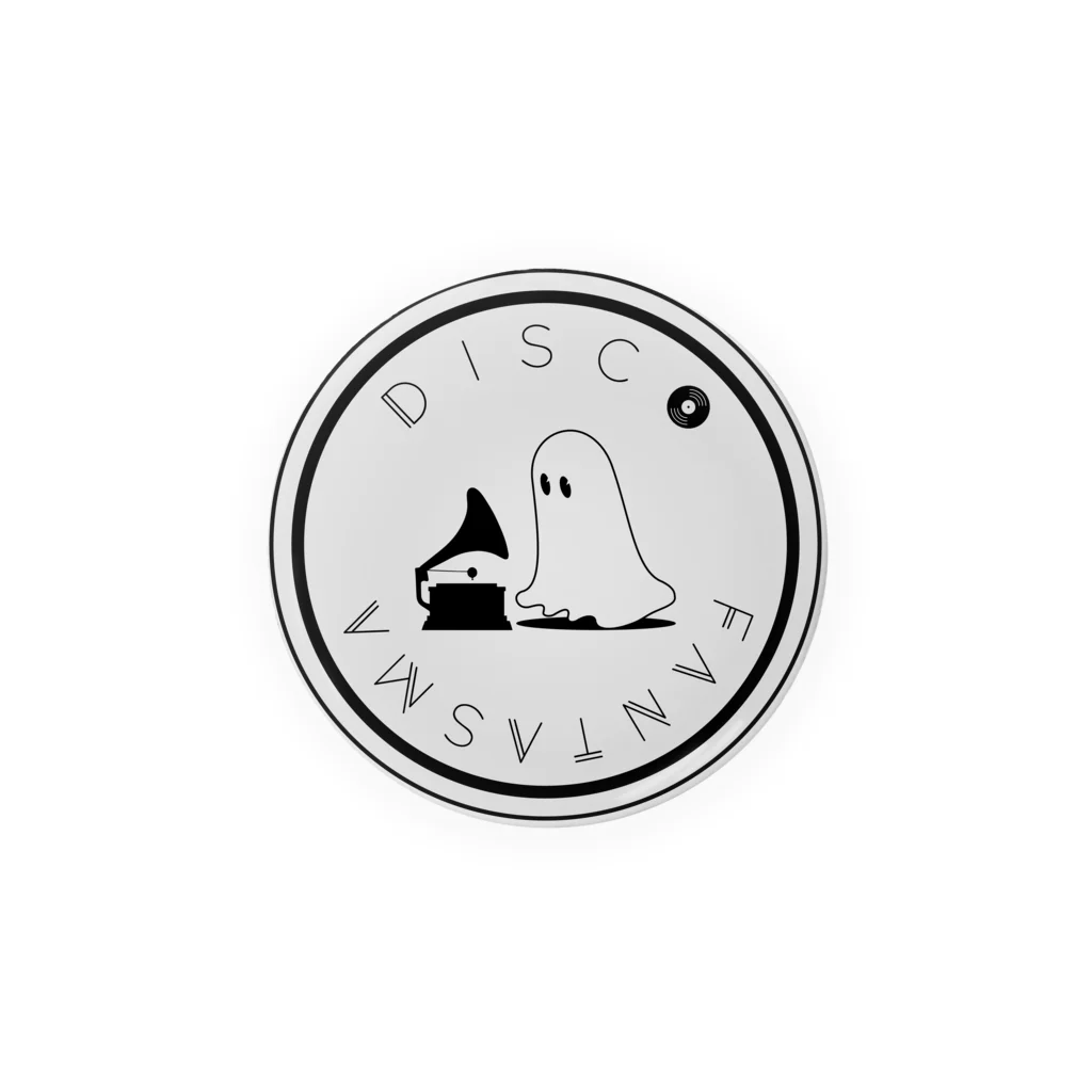 Disco FantasmaのDisco Fantasma Logo - Grey 缶バッジ