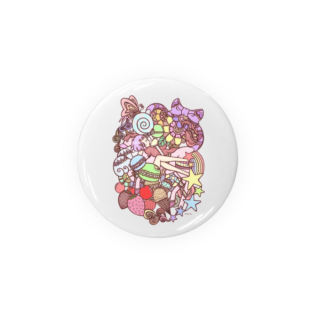 ゆめかわいい めすchan Osrac の缶バッジ通販 Suzuri スズリ ゆめかわいい めすchan Osrac の缶バッジ通販 Suzuri スズリ