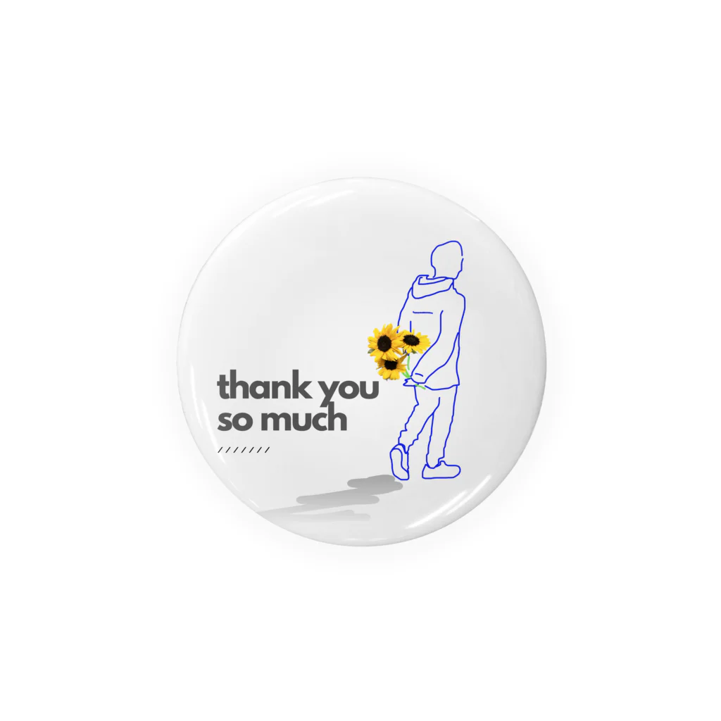 umimaのthank you  Tin Badge