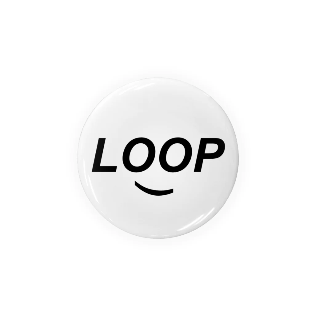 LOOPのSMILE LOOP Tin Badge