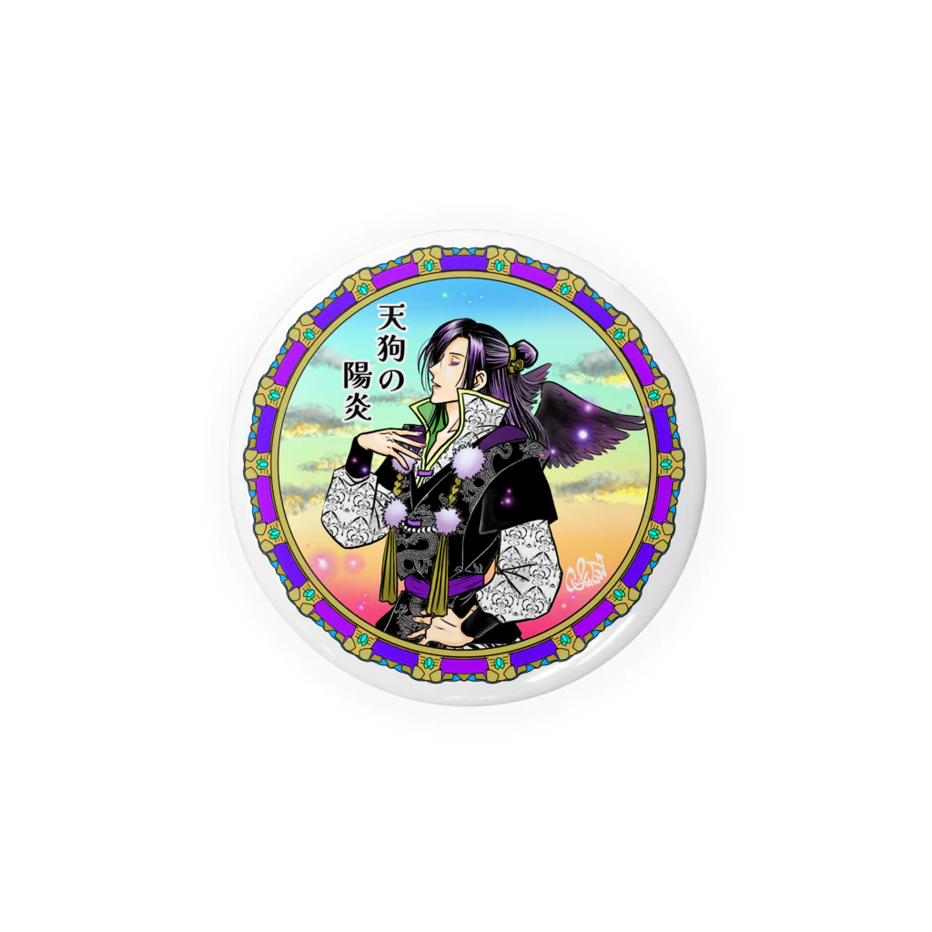 MASANAGA-zenshowの天狗の陽炎🪭アイコン♡ Tin Badge